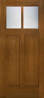 Craftsman Lite 2 Panel Flush-Glazed 2 Lite