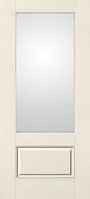 3/4 Lite 1 Panel Flush Glazed