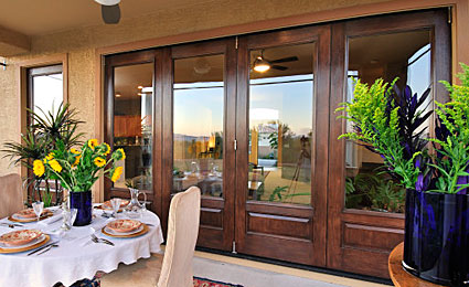 Classic-Craft Mahogany Patio Doors